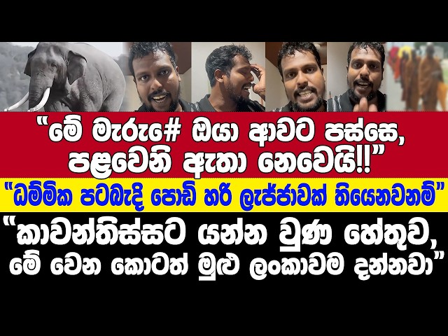 ඇත් රජු කාවන්තිස්සට වෙචිචි දේ එක්ක ඇමතිට අති සැර ඇමතීමක්..