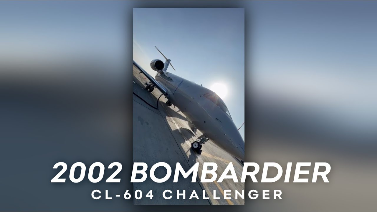 2002 Bombardier CL-604 Challenger - AFA Showcase - YouTube