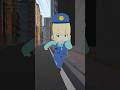 ターミネーター(T-1000)みたいなギャル警察官　　 #アニメ #anime #アニメコント#automobile#バイク