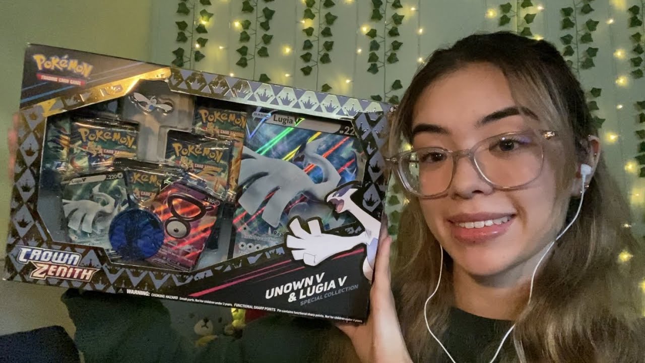 [ASMR] Открываем Pokémon Crown Zenith Box, God Pack и многое другое!