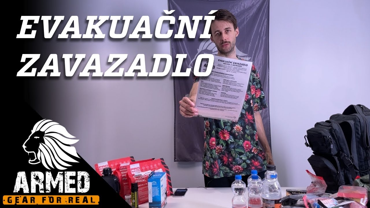 Jak se připravit na krizi? | Ukázka evakuačních zavazadel