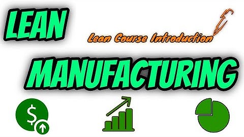 Lean manufacturing introduction _ Lean Course _ Lean Six Sigma Series