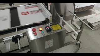 Automatic paging machine for carton box | automatic carton box distributer