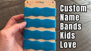 Custom Silicone Name Bands for Back-to-School