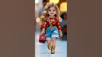 Little Angel Style ✨ Sweet Catwalk Star #supermodel #model #catwalk show
