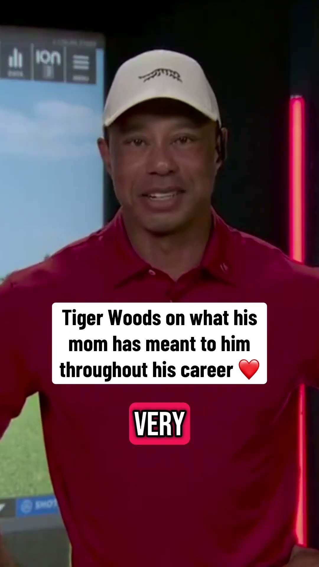 Tiger Woods speaks on his mom ❤️