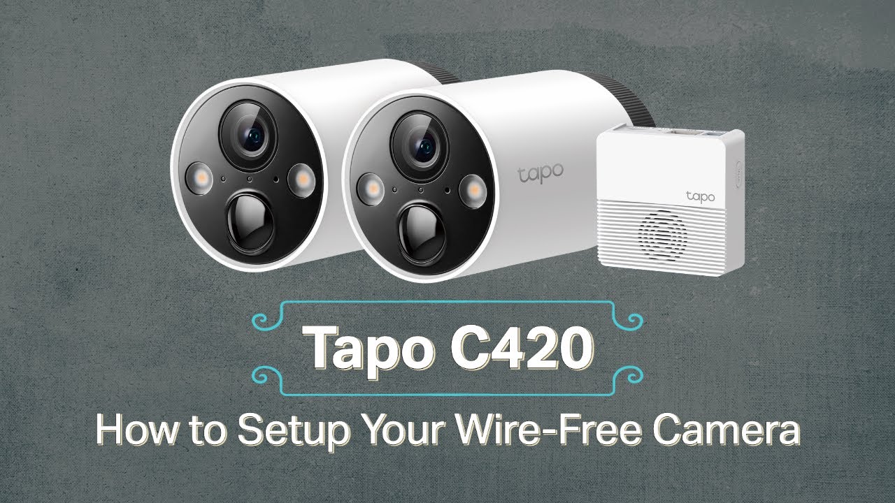 Cámaras de Vigilancia Batería tp link Tapo C420S2