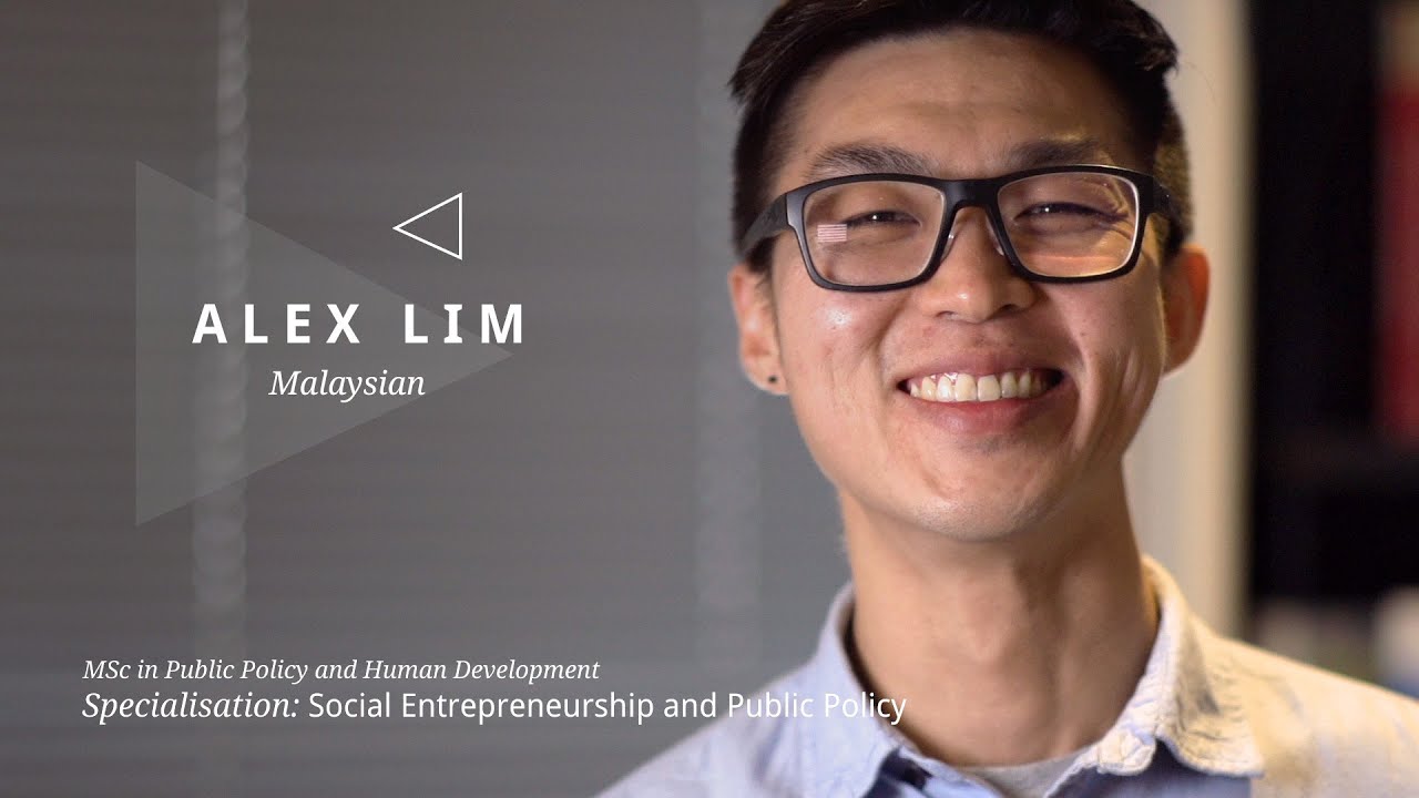 Social Entrepreneurship & Public Policy  -- Master's in Public Policy and Human Development