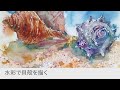 水彩画 壺と貝殻の作品 Amazon.co.jp: 貝殻ペイントキット 天然貝と水彩画付き 完全