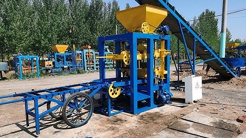 QT4-24 Semi Automatic Type Block Making Machine