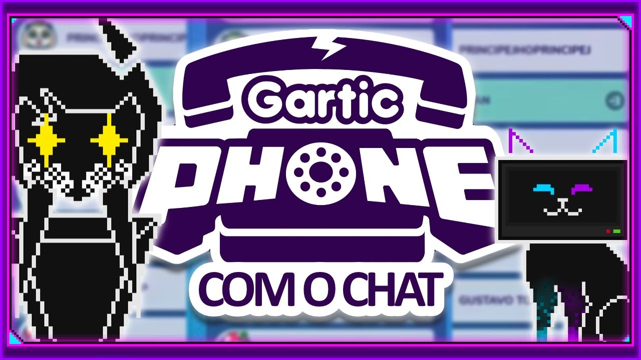 GARTICPHONE COM VCS!! (sim, vcs mesmo) - [GARTICPHONE!]