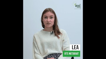 INTERVIEW DE PRESENTATION DU BTS NOTARIAT AU CAMPUS NOTRE DAME DU ROC