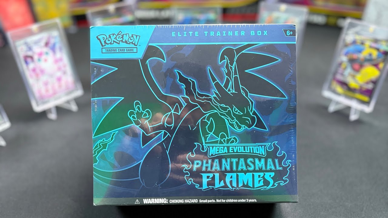 Набор элитных тренеров Pokemon Phantasmal Flames 🔥! Открываем 9 новых бустеров 