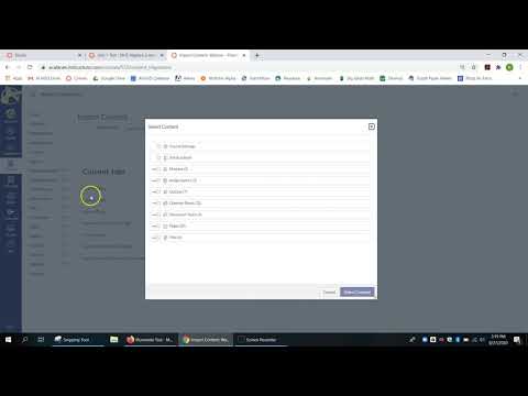 Importing Quiz and Question Banks Into Canvas Course - YouTube