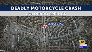 Fatal motorcycle crash on N. Union Blvd and Garmish Rd.