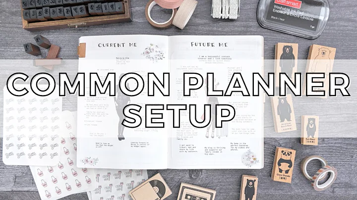 STERLING INK: common planner setup