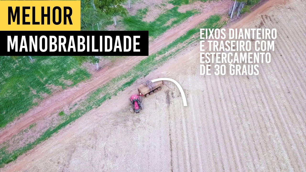 Carreta de Vinhaça CVX 35000: Confira a produtividade dessa super máquina agrícola!