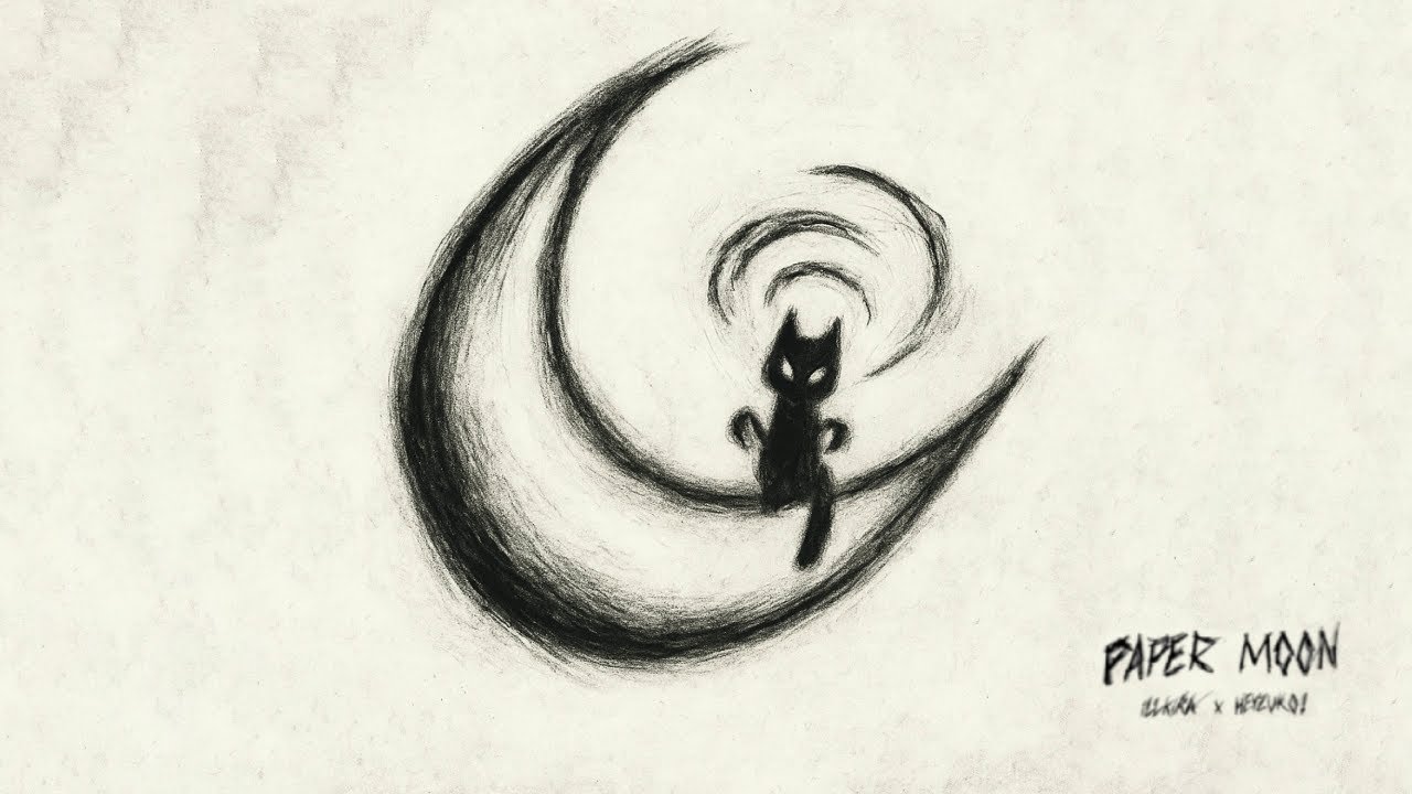 illkira - PAPER MOON feat. heyzuko! (REMIX) [Official Lyric Video]