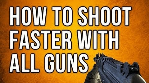 Black Ops 2 In Depth - Make Your Guns Shoot Faster & Run Faster (PC Version Only)