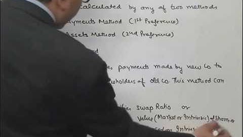 CA IPC   Paper 5   AMALGAMATION, ABSORPTION & RECONSTRUCTION Part 1 in HINDI AND URDU