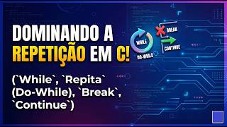 Repetição em C (Enquanto, Repita e Break e Continue).