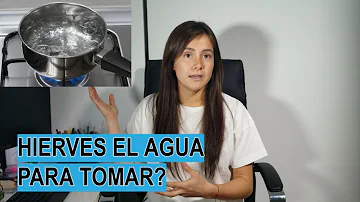 ¿Por qué no debemos hervir el agua filtrada?