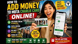How to add money to Mbta Charlie card online