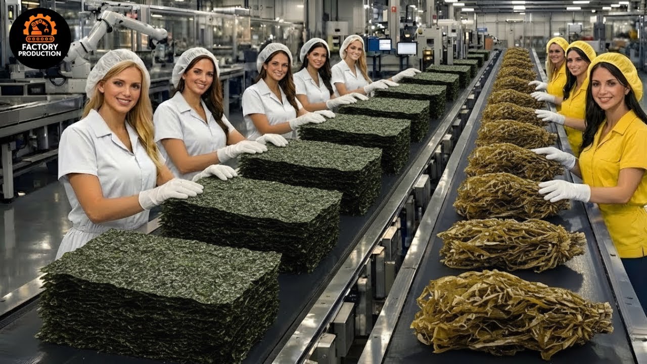 海苔製造のすべて｜世界をリードするスマート食品工場