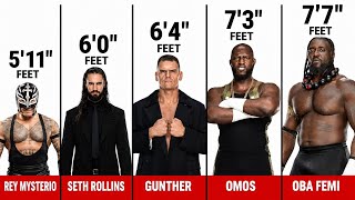 Shocking Height of WWE Wrestlers in 2026