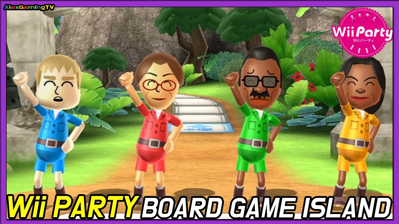 Wii Party Wii パーティー Board Game Island Eng Sub Player Steven Youtube