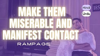 Famous Manifest Contact by Making them miserable with out you (Rampage) #lawofassumption Net Worth