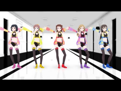 【MMDバンドリ】オドループ (Oddloop)【Poppin'Party】