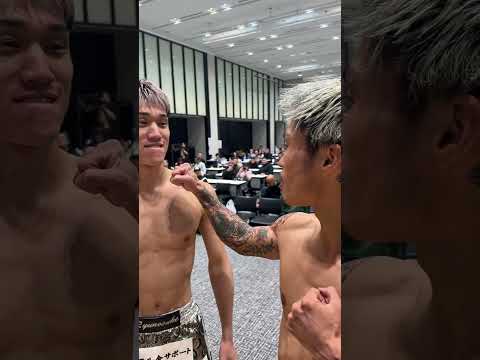 永坂吏羅VS齊藤龍之介｜前日計量「K-1 GENKI 2026」4.11(土)東京・国立代々木競技場第二体育館 #格闘技 #k1wgp