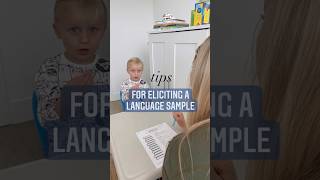 Taking language samples in speech therapy #speechtherapy #speechtherapyforkids