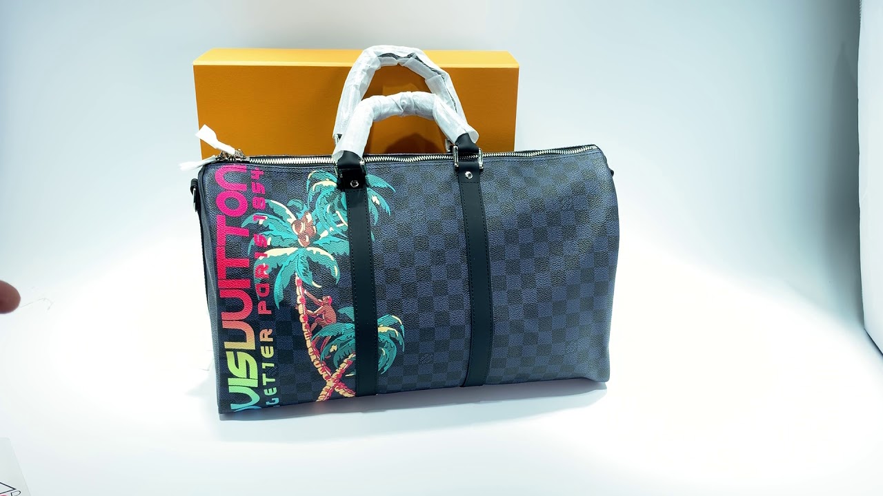 Louis Vuitton Hawaii Keepall Men Bag in 45 Review 