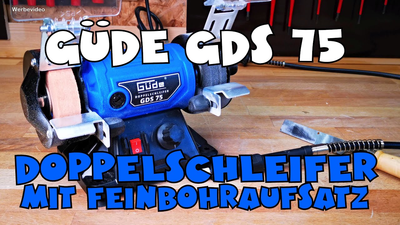 Güde 55231 Doppelschleifer GDS 75 - YouTube