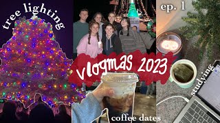 Christmas parades, coffee study dates, & 4 mile run! Vlogmas ep. 1