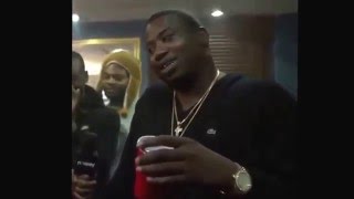 Gucci mane talking about getting lost in the sauce