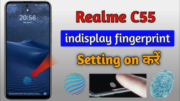 Realme C55 display fingerprint lock setting | Realme C55 me display fingerprint lock kaise lagaye