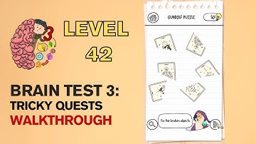 Brain Test 3 Tricky Quests Level 42 Answer | Fix the broken objects
