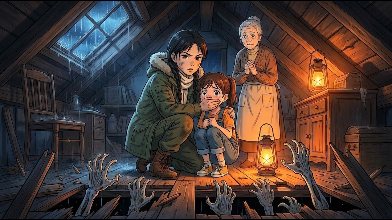 Surviving The Zombie Apocalypse 🧟 Trapped In An Attic | Cozy Family ...