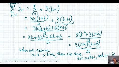 Mathematical Induction Proofs with Sigma Notation