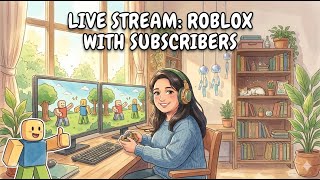 Roblox games with Subscribers Dress to Impress #roblox #live #gaming