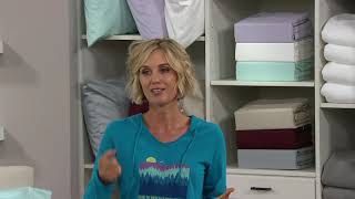 Northern Nights 100% Cotton 700Tc Wrinkle Defense Sheet Set On Qvc