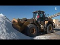 Au salin daiguesmortes dans le gard la neige fait des heureux