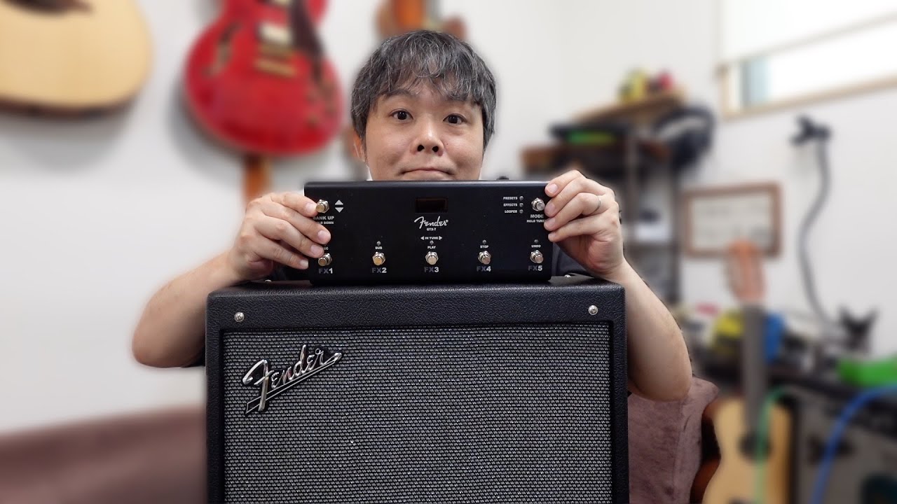 Fender Mustang GTX50を1ヶ月使ってみた感想 - YouTube