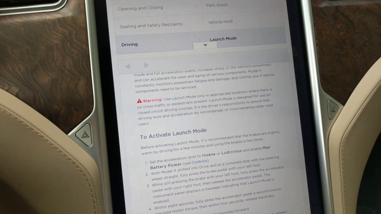 First Ever Launch Mode In Tesla Model X P100d