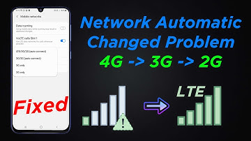 How To Fix Automatic Switch 4G/3G/2G Problem For Any Network | Idea, Airtel, Vodafone, BSNL