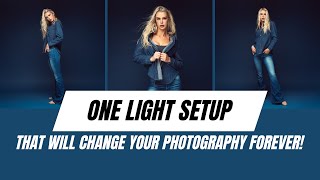 ONE Light Setup That Will Change Your Photography Forever!