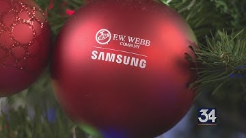 F.W. Webb giving away free ornaments at Festival of Lights